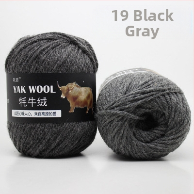 Yak velvet 3 pavedienu vilnas dzija adīšanai un tamborēšanai, worsted spun, rolēs