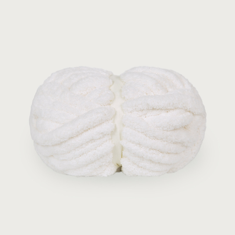 Rankomis megztas pirštų šalikas, Cat Tail, Snowball ženklas, poliesterio siūlas, dažytas siūlas, ilgis 25,6 m, svoris 226 g