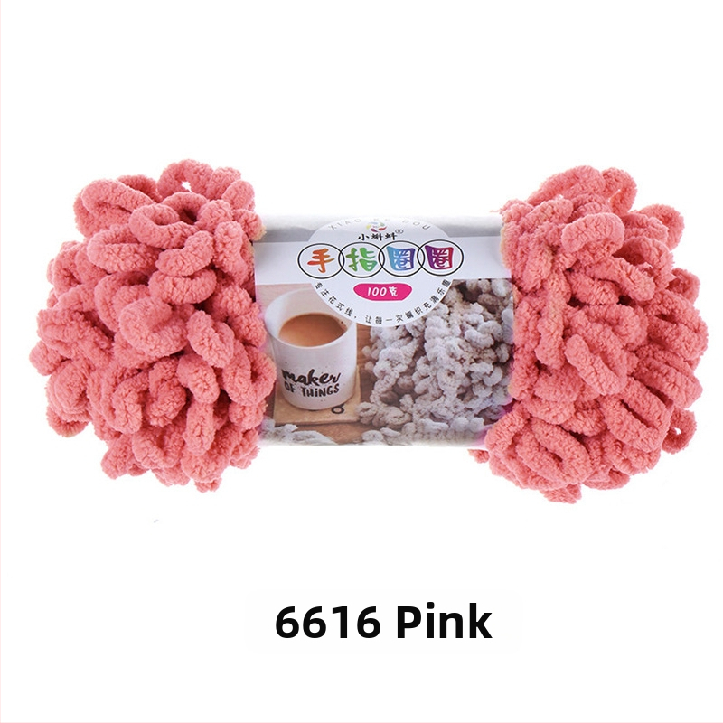 Pirksta cilpas adījuma dzija — resnas DIY spilveniem, 16s, viens pavedien, semi-worsted līnija