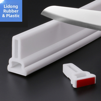 Силиконова гъвкава лента за баня за разделяне на сухото и мокрото – водна бариера, износоустойчива, Mijue