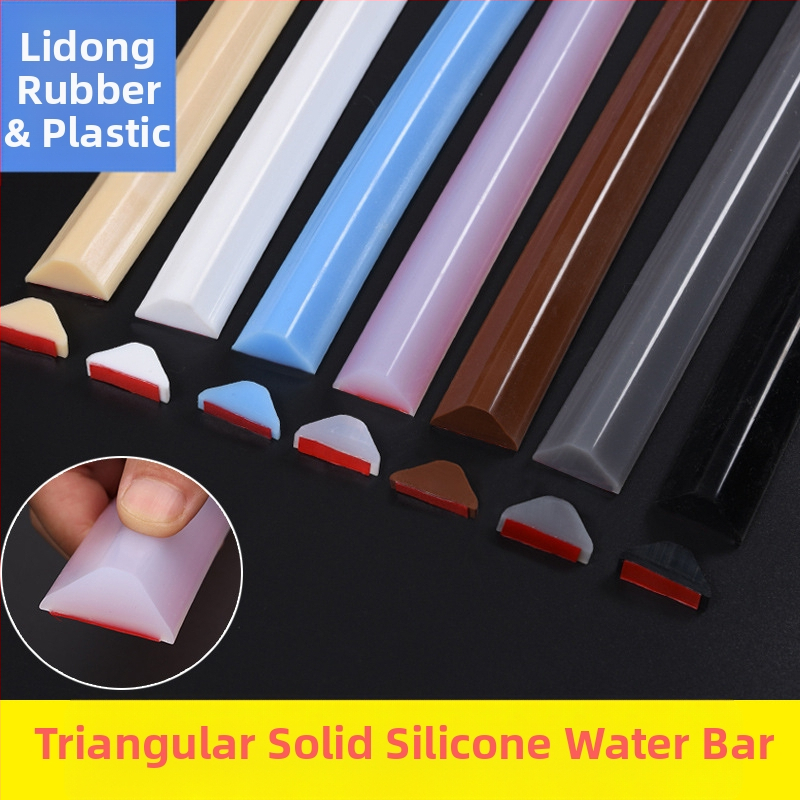 Силиконова гъвкава лента за баня за разделяне на сухото и мокрото – водна бариера, износоустойчива, Mijue