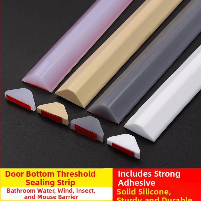 Силиконова гъвкава лента за баня за разделяне на сухото и мокрото – водна бариера, износоустойчива, Mijue