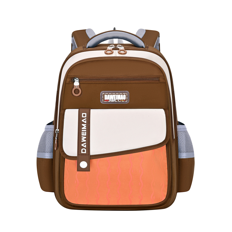 1–6. osztályos diákoknak iskolatáska, uniszex – poliészter, lélegző, könnyű, kopásálló, gerincvédő, vízálló, vállpánt légpárnás