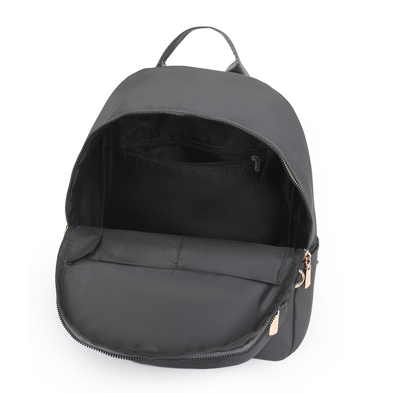 Rucsac pentru femei, stil coreean în vogă, material Oxford, primăvara 2025, pentru călătoriile de afaceri, închidere cu fermoar, impermeabil și rezistent la uzură