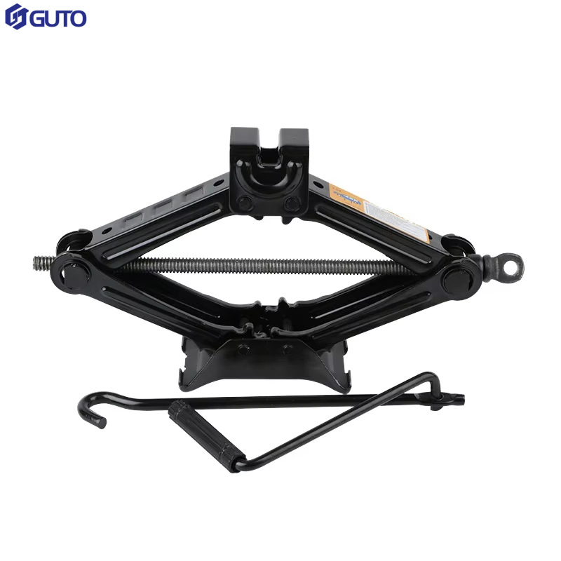 GUTO 1.5T rankinis skersinis automobilio keltuvas su rankena ir dvipusiu dantiniu mechanizmu