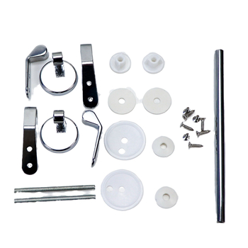 Panta za poklopac WC-a - cinkov legura, dugački trak, moderni stil, izravna instalacija, Fandike