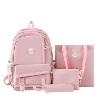 Унисекс ученическа раница от найлон за 5–6 клас с извити презрамки и защита на гръб