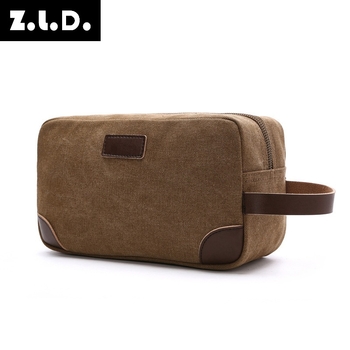 Канвасова чанта за ежедневна употреба, урбан стил, подплата от полиестер-памук, дишаща и износоустойчива, за дами, марка ZUO LUN DUO