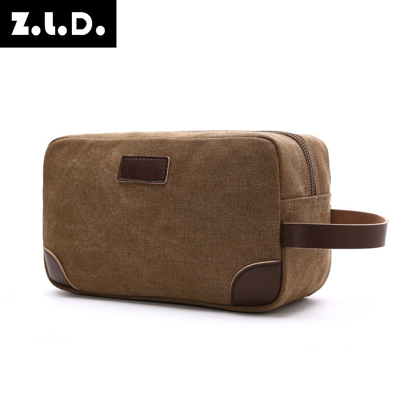 Канвасова чанта за ежедневна употреба, урбан стил, подплата от полиестер-памук, дишаща и износоустойчива, за дами, марка ZUO LUN DUO