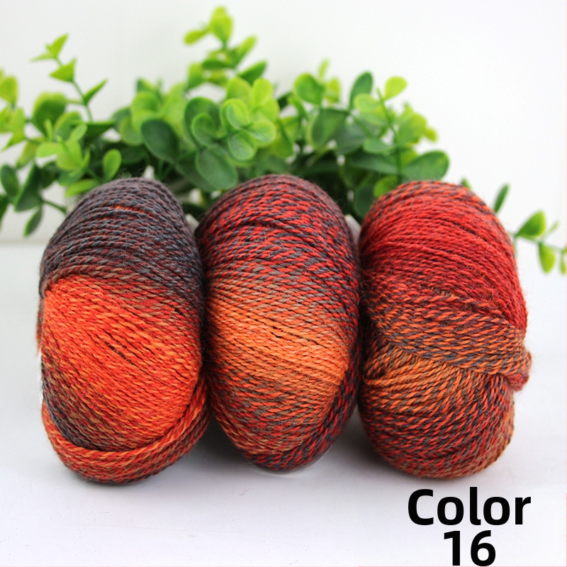 Rainbow Magic Ball vilnos siūlai, 50 g, 2 siūlai, mišri verpalų gamyba, sudėtis: vilna-nylon