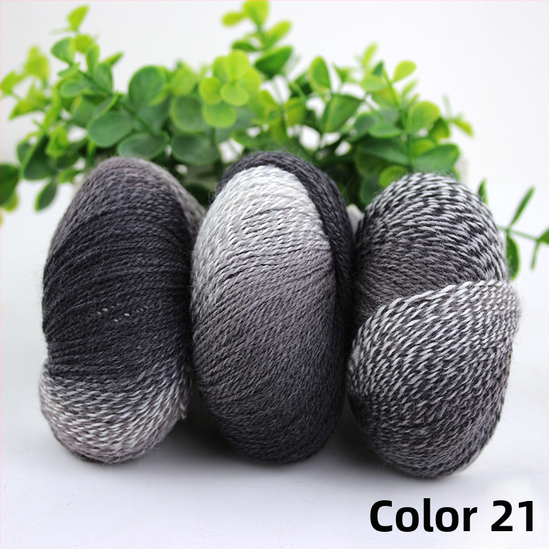 Rainbow Magic Ball vilnos siūlai, 50 g, 2 siūlai, mišri verpalų gamyba, sudėtis: vilna-nylon