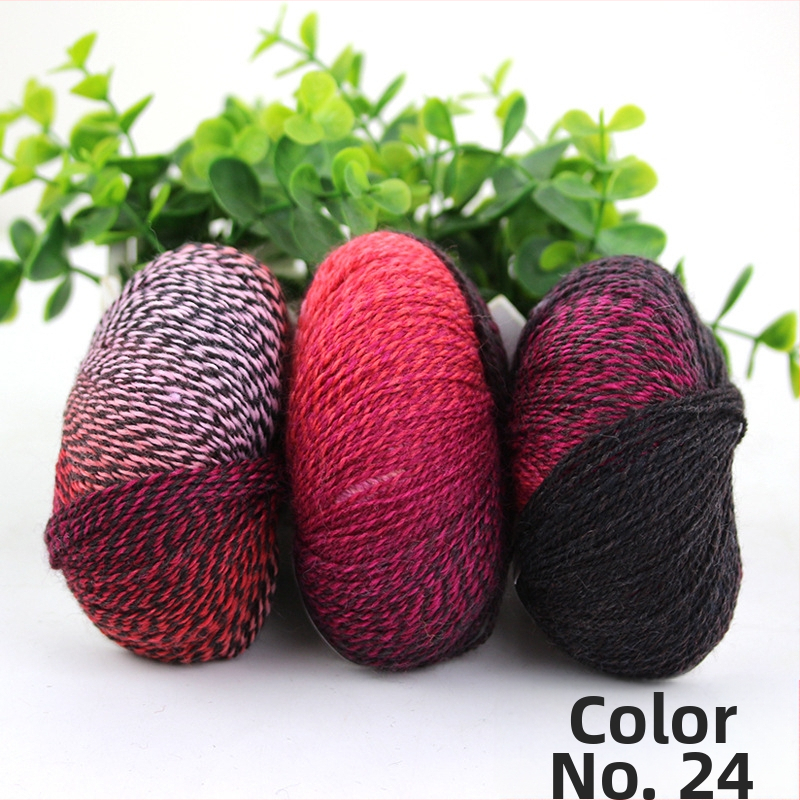 Rainbow Magic Ball vilnos siūlai, 50 g, 2 siūlai, mišri verpalų gamyba, sudėtis: vilna-nylon
