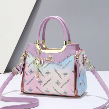 Yin Ximan PU női tote táska, belső poliészter bélés, vízszintes négyzet alak, cipzáras zárás, belső zsebek ( cipzár és telefonos zseb) — Nyár 2025