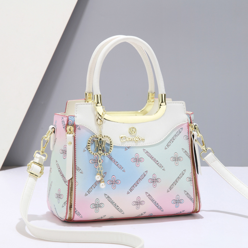 Yin Ximan PU női tote táska, belső poliészter bélés, vízszintes négyzet alak, cipzáras zárás, belső zsebek ( cipzár és telefonos zseb) — Nyár 2025