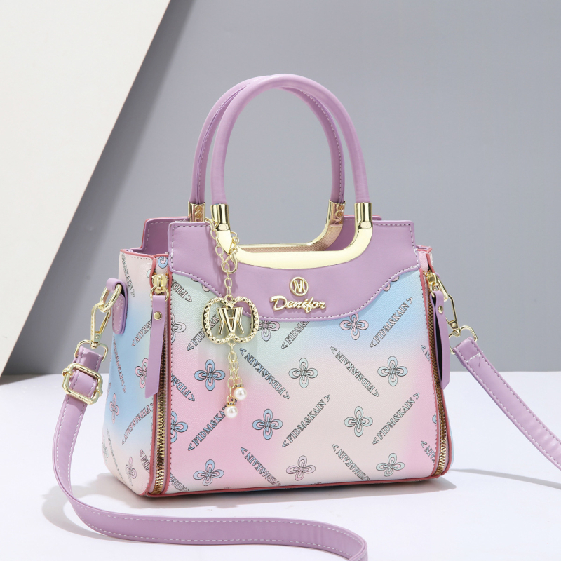 Yin Ximan PU női tote táska, belső poliészter bélés, vízszintes négyzet alak, cipzáras zárás, belső zsebek ( cipzár és telefonos zseb) — Nyár 2025