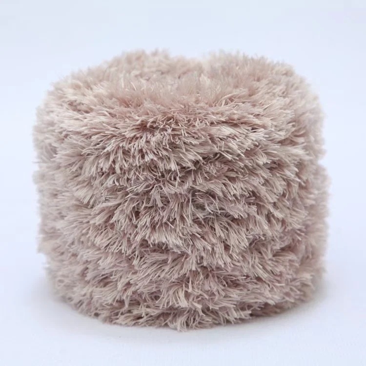 Stori vilnos kamuolys Crystal Coral Velvet – kompakti vėrimas, grupės siūlai, kilmė Hebei, megztiniams, Enmei