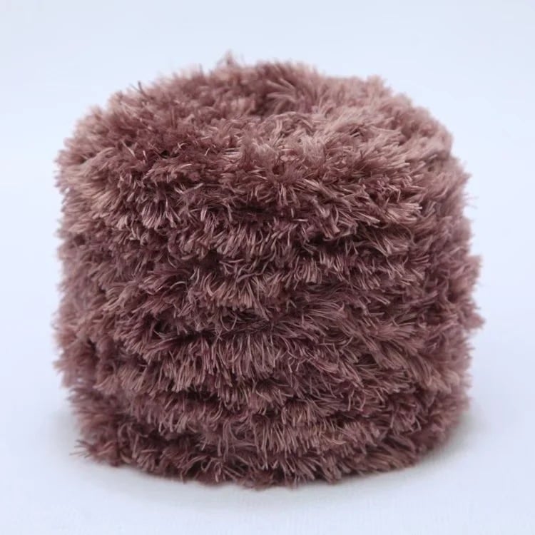 Stori vilnos kamuolys Crystal Coral Velvet – kompakti vėrimas, grupės siūlai, kilmė Hebei, megztiniams, Enmei