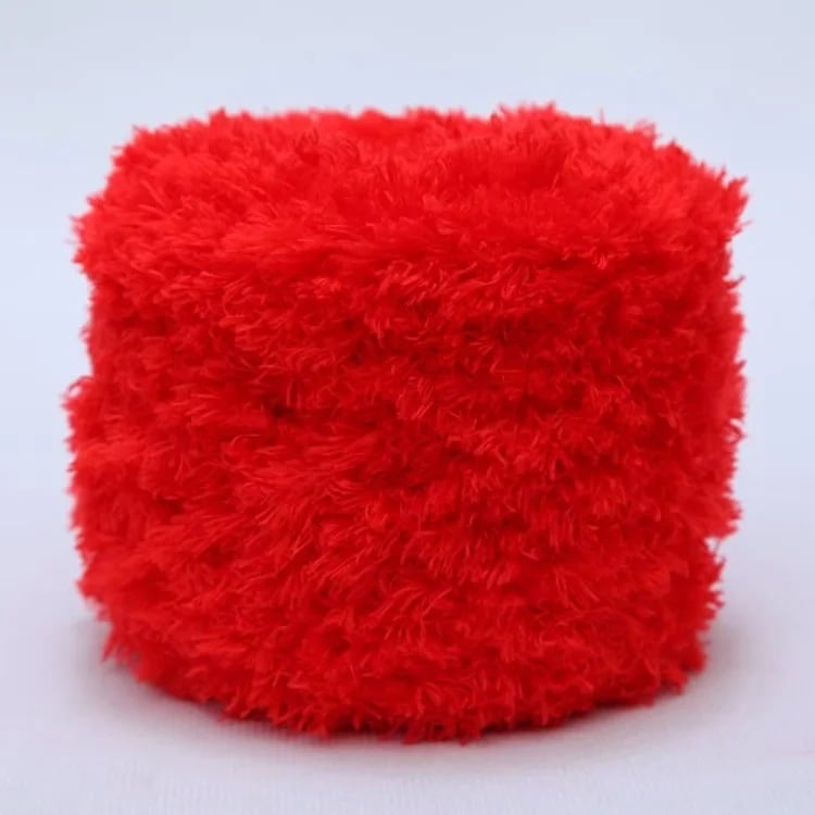 Stori vilnos kamuolys Crystal Coral Velvet – kompakti vėrimas, grupės siūlai, kilmė Hebei, megztiniams, Enmei