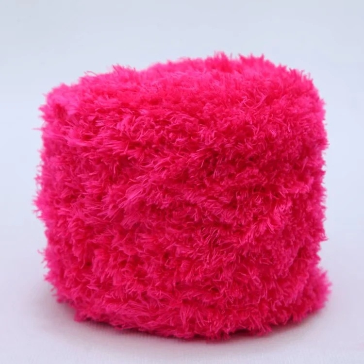 Stori vilnos kamuolys Crystal Coral Velvet – kompakti vėrimas, grupės siūlai, kilmė Hebei, megztiniams, Enmei