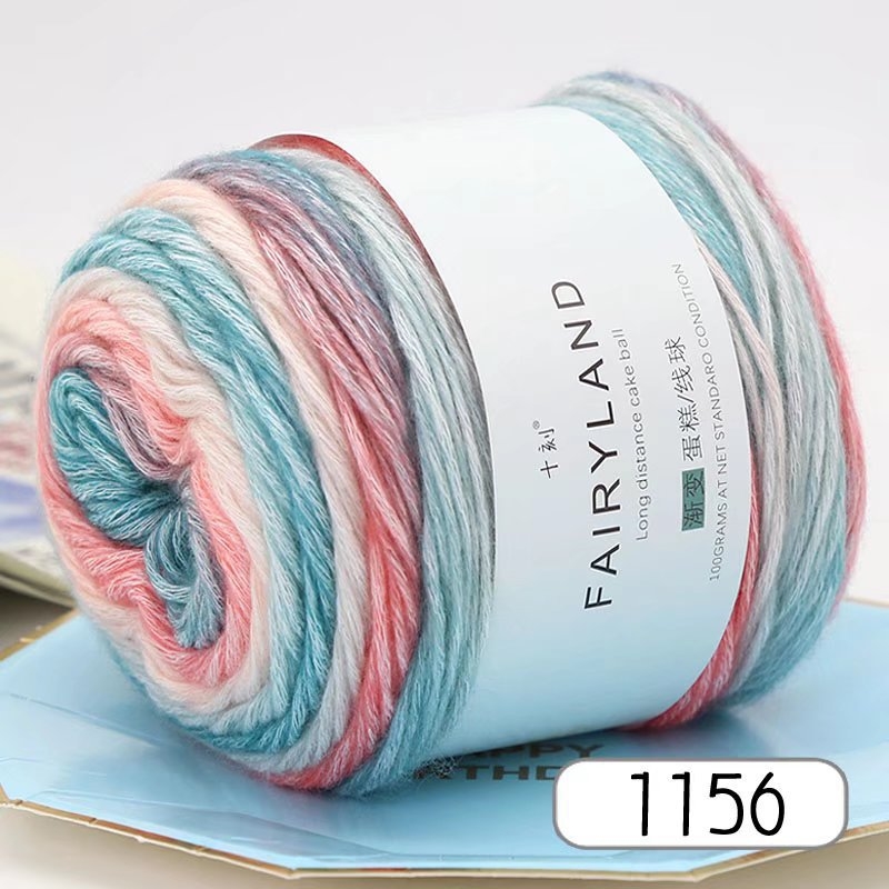 Cake line adata, ring-spun, hank forma, zīmols Ten Minutes