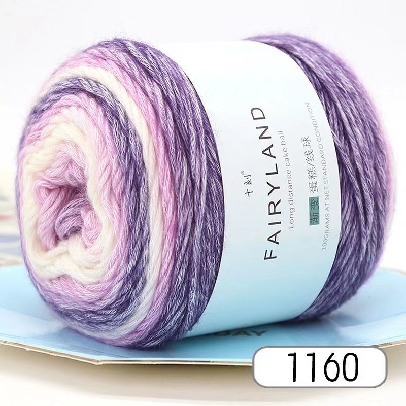 Cake line adata, ring-spun, hank forma, zīmols Ten Minutes