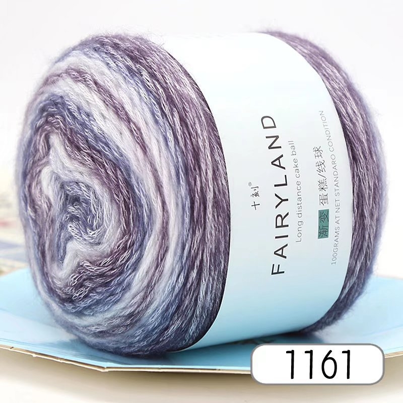 Cake line adata, ring-spun, hank forma, zīmols Ten Minutes