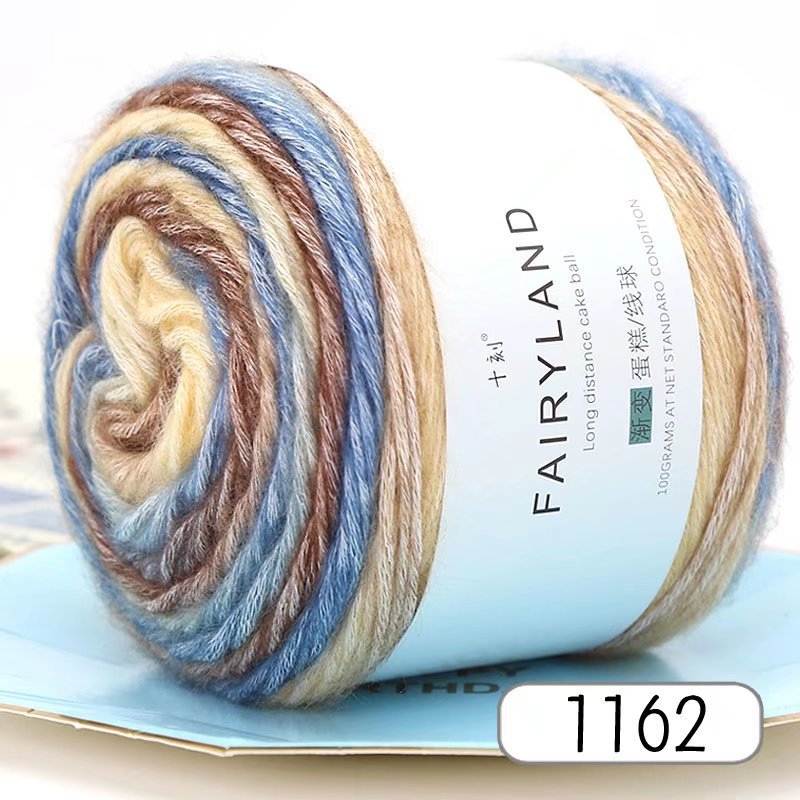Cake line adata, ring-spun, hank forma, zīmols Ten Minutes