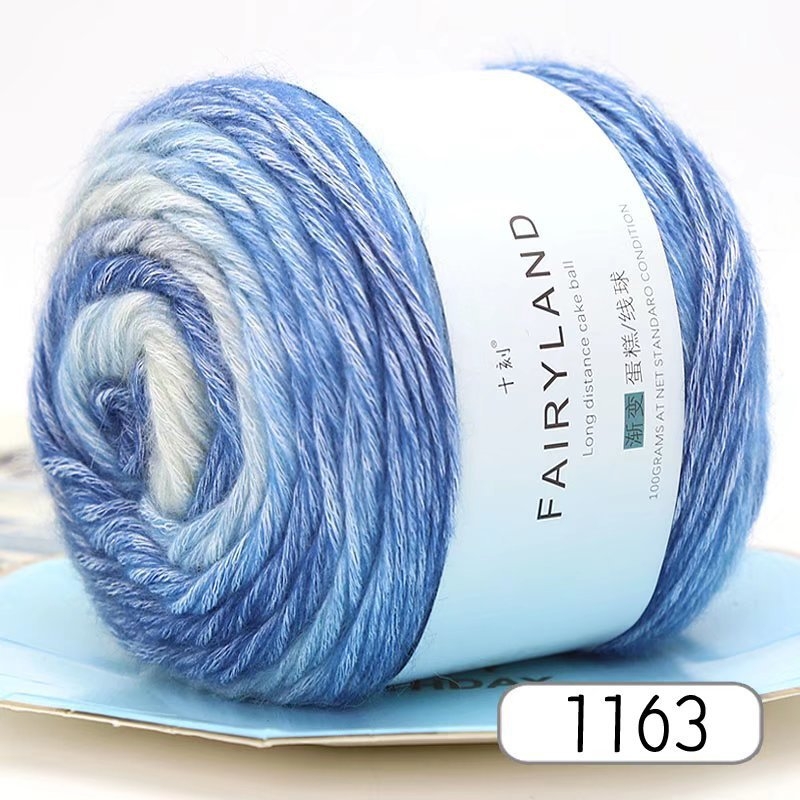 Cake line adata, ring-spun, hank forma, zīmols Ten Minutes