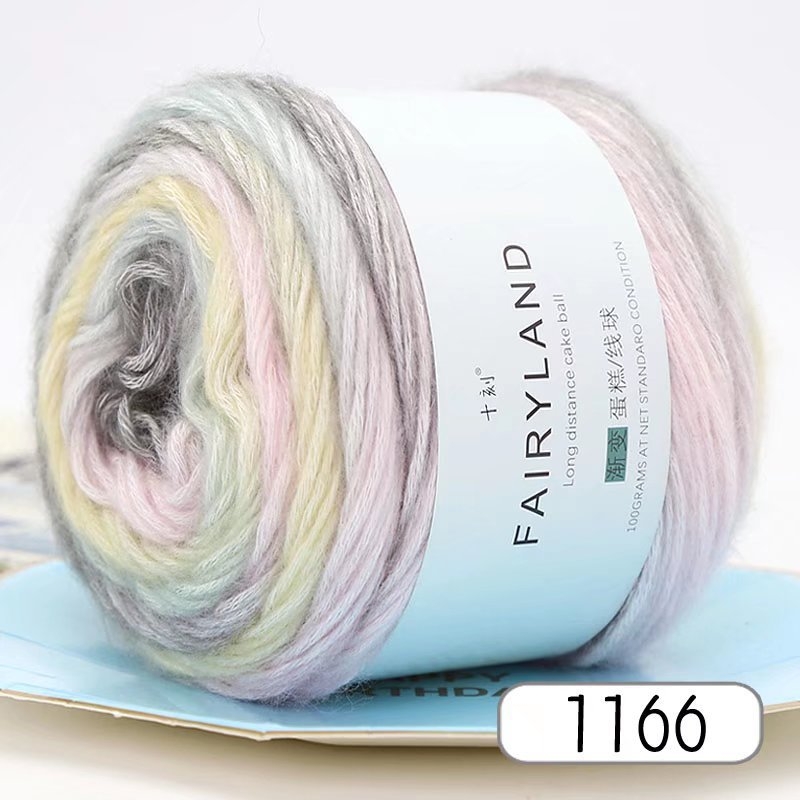 Cake line adata, ring-spun, hank forma, zīmols Ten Minutes