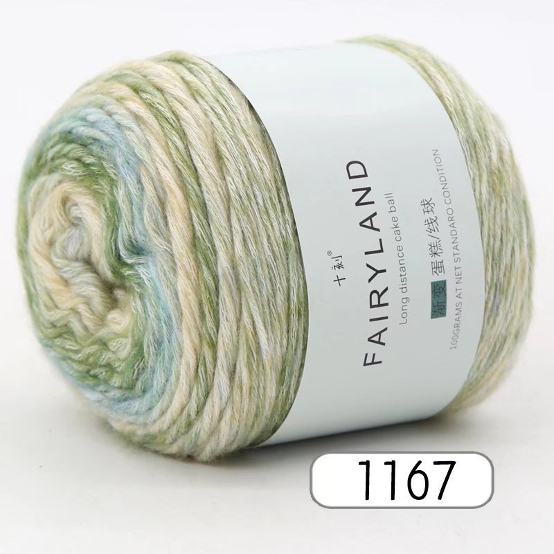 Cake line adata, ring-spun, hank forma, zīmols Ten Minutes