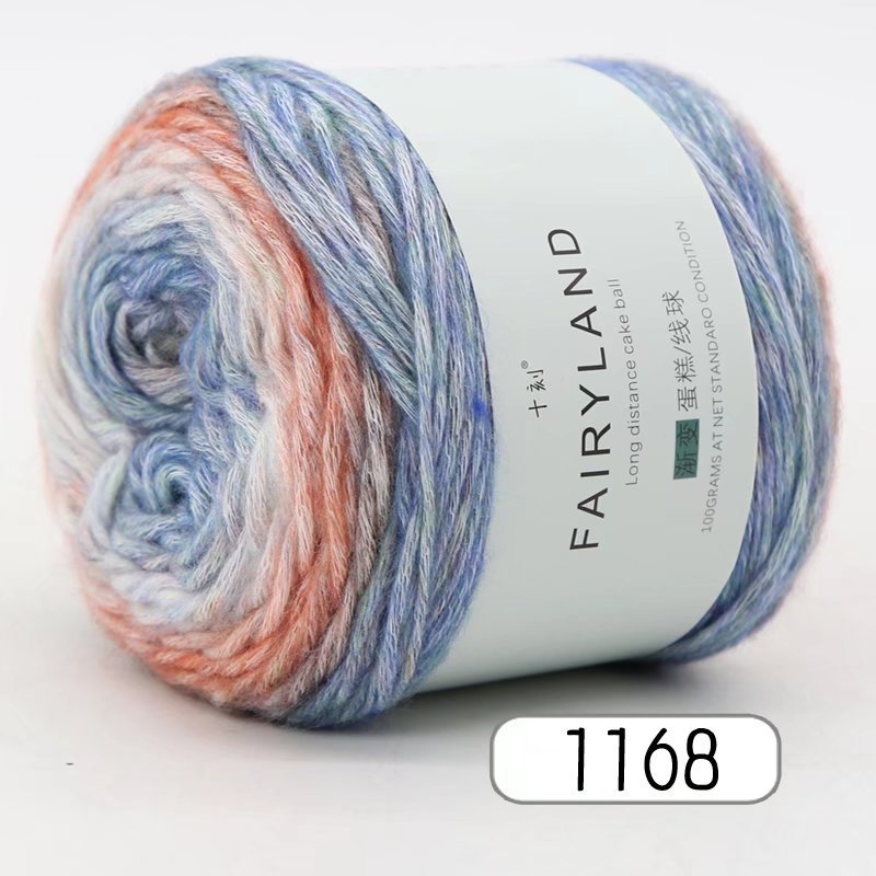 Cake line adata, ring-spun, hank forma, zīmols Ten Minutes