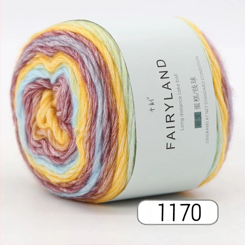 Cake line adata, ring-spun, hank forma, zīmols Ten Minutes