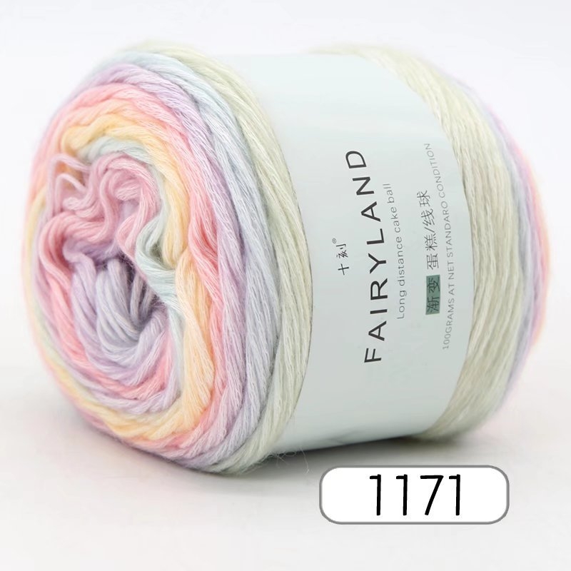 Cake line adata, ring-spun, hank forma, zīmols Ten Minutes