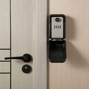 Κουτί κλειδιών με αριθμητικό κωδικό κλειδώματος, μοντέλο G14; Υλικά: κράμα αλουμινίου, κράμα ψευδαργύρου, ABS πλαστικό; Πάχος ράβδου κλειδώματος 11; Απόσταση ράβδων 31