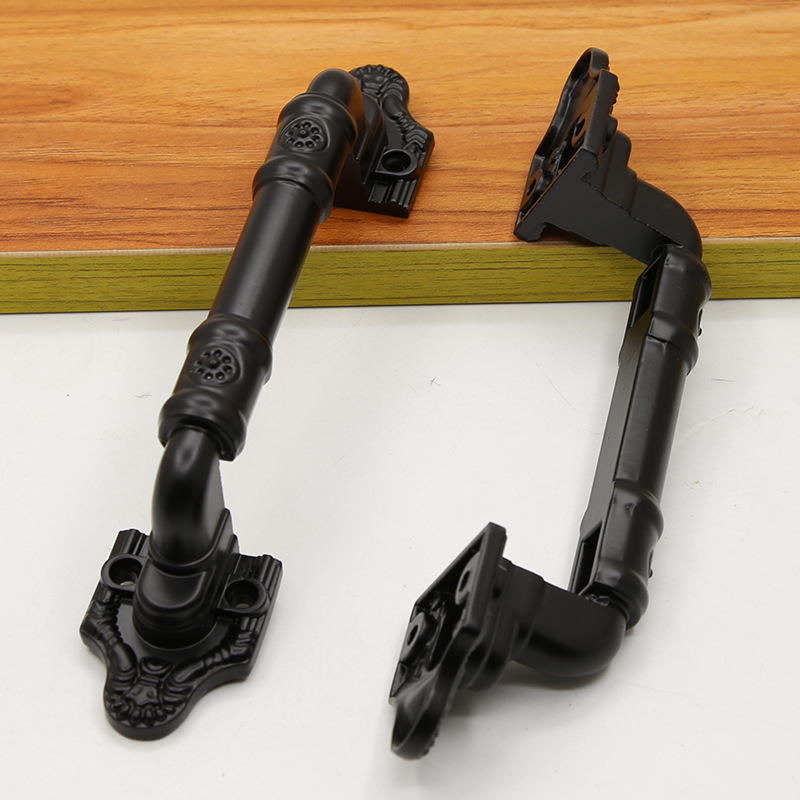 Shangpinnu 9822 μεταλλική λαβή πόρτας αχυρώνας για ξύλινες πόρτες με ηλεκτρογαλβανισμένη επίστρωση