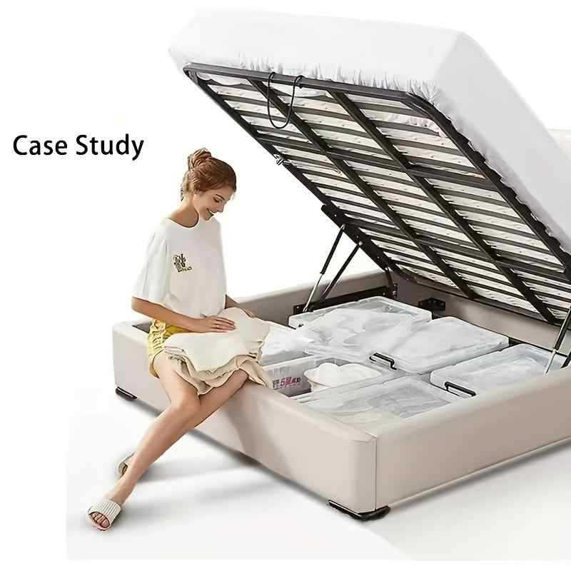 Хидравлична пръчка за повдигане на легло – желязо, модел QF4001, за легло/татами/под, модерен минимализъм, щамповане