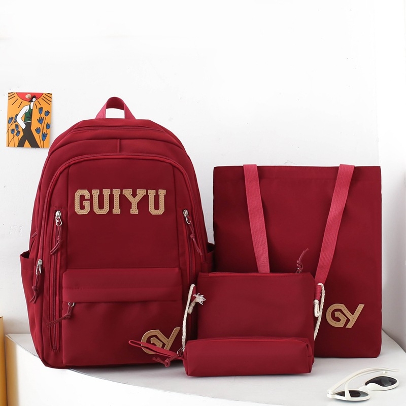 Νάιλον σχολική τσάντα πλάτης για κορίτσια — αναπνέουσα, αδιάβροχη, ultra-ελαφριά και ανθεκτική στην τριβή; επένδυση πολυεστέρα; σχέδιο με γράμματα και εικονογράφηση Tinker Bell