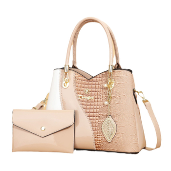 PU válltáska városi letisztult stílussal, vízszintes négyzet alakú, cipzár nyitás, belső cipzáras zseb