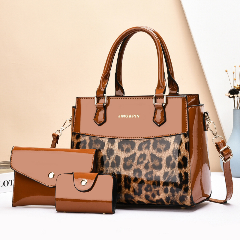 Női crossbody tote táska — PU bőr, függőleges négyzet alak, cipzáras zárás, laminált belső zseb, 2025 tavasza