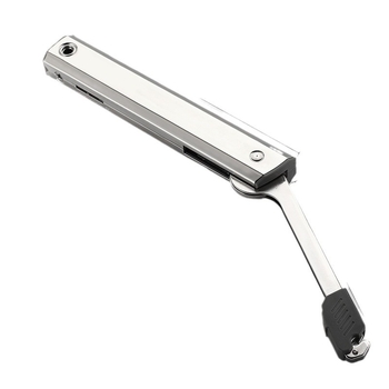 Elf modeļa hidrauliskais stienis skapja atverēm durvīm ar paceļu mehānismu; materiāls: auksti velcēta tērauds; elektroplēšana; gaišais luksus stils; Yankailong Hardware