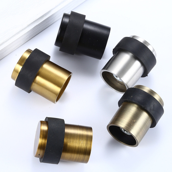 Ανοξείδωτο φρένο πόρτας, κυλινδρικός σχεδιασμός, εγκατάσταση στο δάπεδο, τύπος: περιοριστής πόρτας, χειροκίνητη λειτουργία