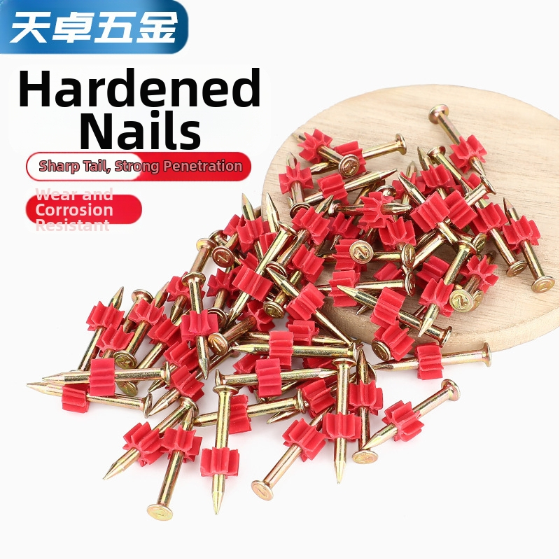 Tianzhuo hardware – Пирони от високоустойчива твърда стомана за бетонни стени; приложение: монтаж на стена, окачване на картини, рекламни пирони; невидими