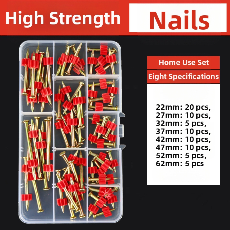 Tianzhuo hardware – Пирони от високоустойчива твърда стомана за бетонни стени; приложение: монтаж на стена, окачване на картини, рекламни пирони; невидими