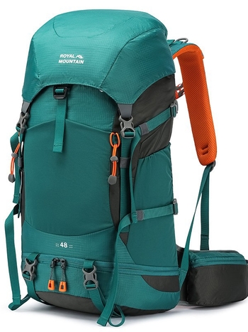 Royal Mountain neilona pārgājienu mugursoma, universāla, liela ietilpība, elpojoša, ūdensizturīga, viegla, ar gaisa spilvenu siksnām