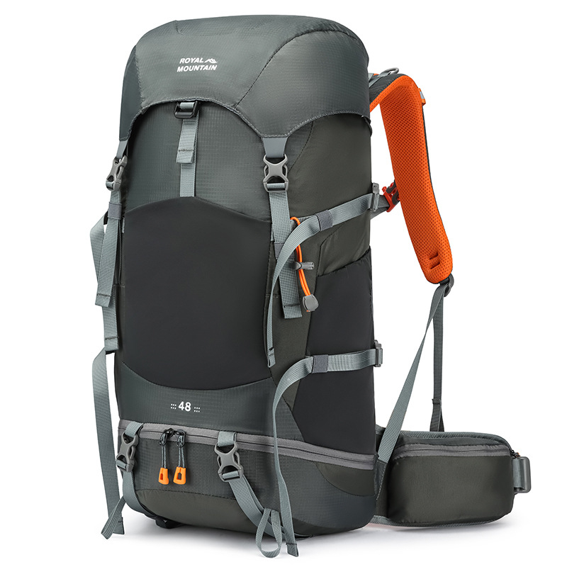 Royal Mountain neilona pārgājienu mugursoma, universāla, liela ietilpība, elpojoša, ūdensizturīga, viegla, ar gaisa spilvenu siksnām