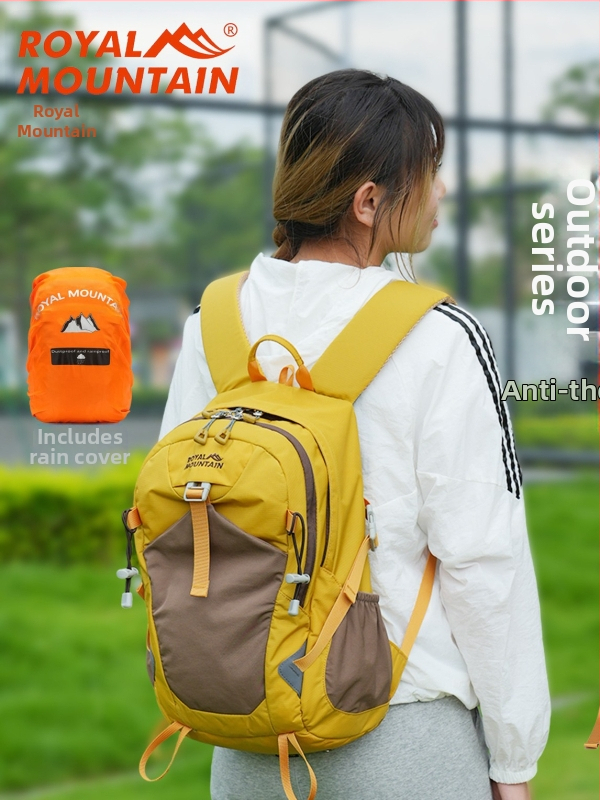 Планинска раница за походи, унисекс, голям капацитет, найлон, дишаща, за външни спортове