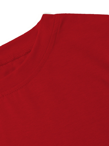 Βαμβακερή T-shirt με εκτύπωση Merry Christmas, χαλαρή γραμμή, στρογγυλός λαιμός, κοντά μανίκια