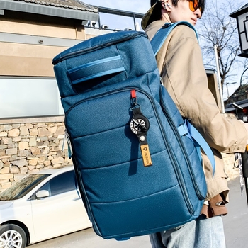 Unisex Ταξιδιωτικό Σακίδιο για Αναψυχή, Oxford Ύφασμα, Λουριά Αερόσφιξης, Πολυεστερική Επένδυση