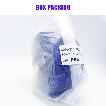 MakerOS порьозен филмов керамичен циклон абразив в ролка, с филмова подложка, за полиране на автомобили, мебели, строителство и композитни материали