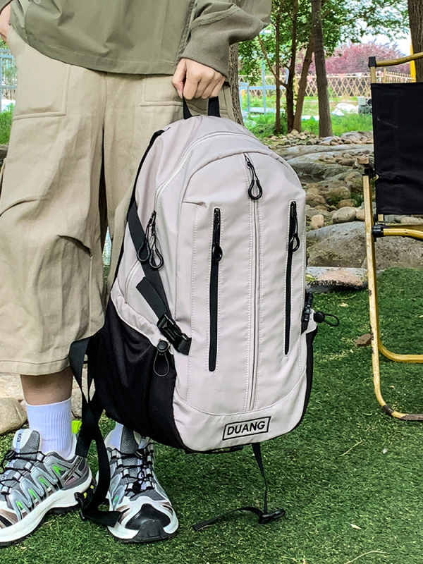 Nylon vízálló hátizsák, uniszex, kapacitás 20 L alatt, 16 hüvelykes laptop rekesz, városi minimalista stílus